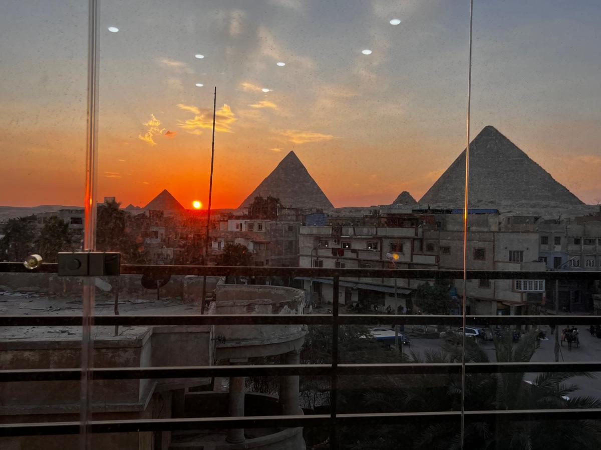 Imhotep Pyramids View Inn Kafrat al Jabal Экстерьер фото